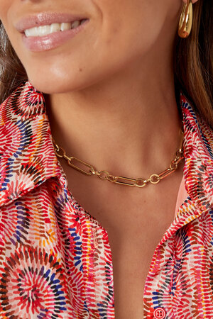 Chain elongated links - gold h5 Picture3